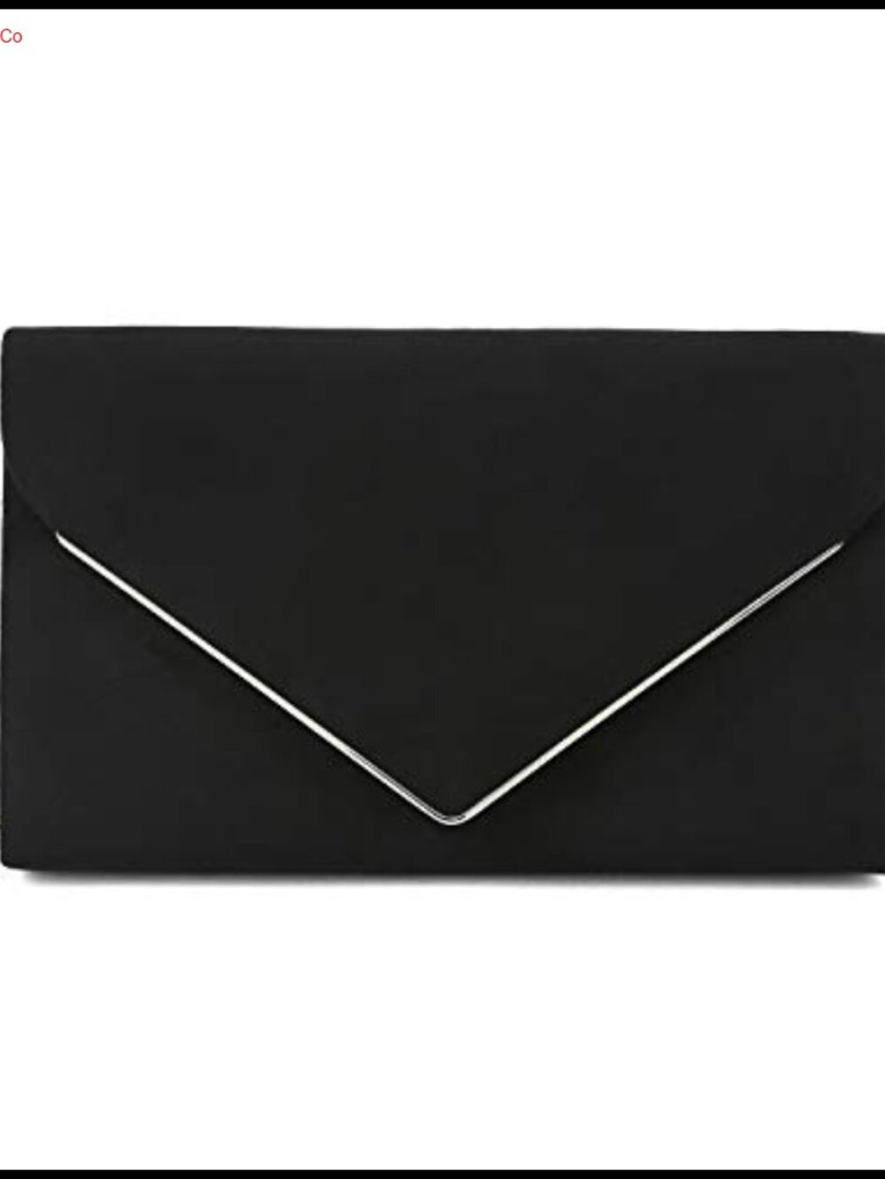 Faux Suede Clutch Bag Elegant Metal Binding Evening Purse for Wedding Prom